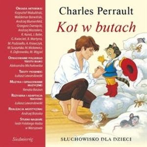 Kot w butach – okładka audiobooka, autor Aleksandra Michalowska