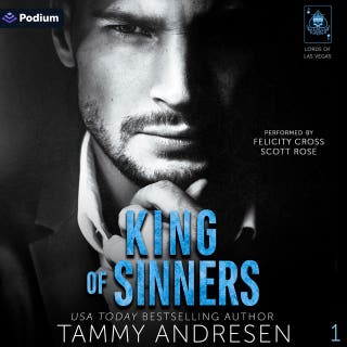King of Sinners: Lords of Las Vegas, Book 1 – omslag till ljudboken av Tammy Andresen