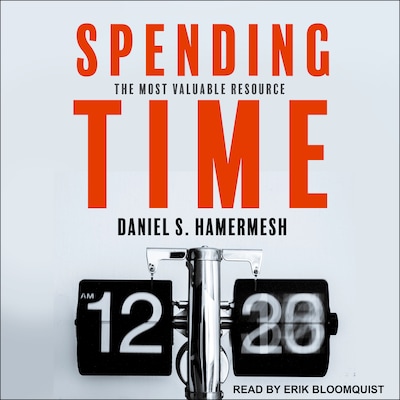 Spending Time – omslag til lydbogen af Daniel S. Hamermesh