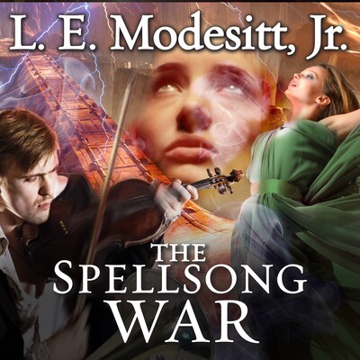 The Spellsong War – omslag til lydbogen af L. E. Modesitt, Jr.