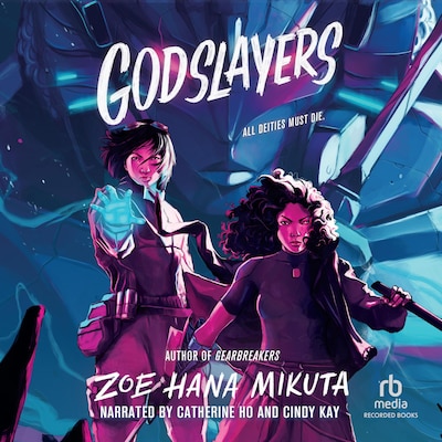 Godslayers – omslag van het luisterboek van Zoe Hana Mikuta
