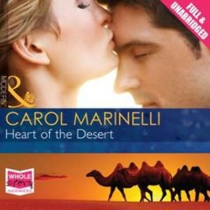 Heart of the Desert – okładka audiobooka, autor Carol Marinelli