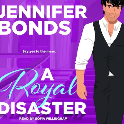 A Royal Disaster – omslag til lydbogen af Jennifer Bonds