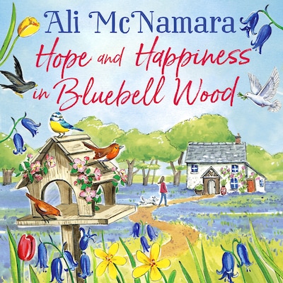 Hope and Happiness in Bluebell Wood – omslag til lydbogen af Ali McNamara