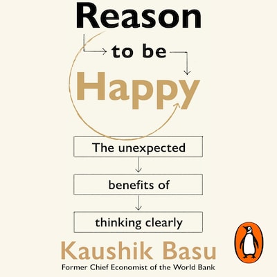 Reason to Be Happy – omslag til lydbogen af Kaushik Basu