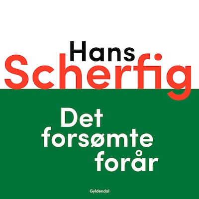 Det forsømte forår – omslag til lydbogen af Hans Scherfig