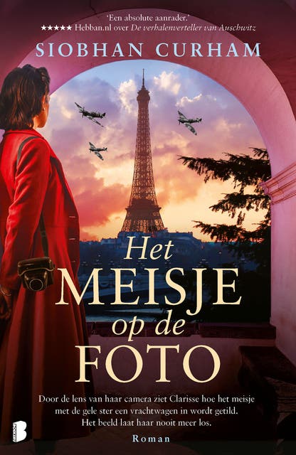 Het meisje op de foto: Door de lens van haar camera ziet Clarisse hoe het meisje met de gele ster een vrachtwagen in wordt getild. Het beeld laat haar – omslag van het luisterboek van Siobhan Curham