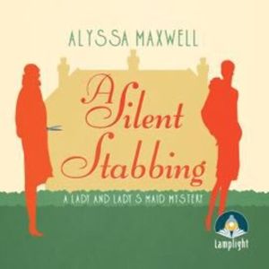 A Silent Stabbing – okładka audiobooka, autor Alyssa Maxwell