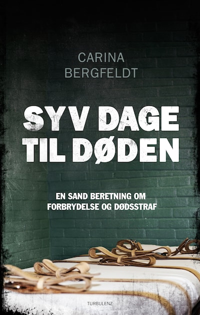 Syv dage til døden – omslag til lydbogen af Carina Bergfeldt