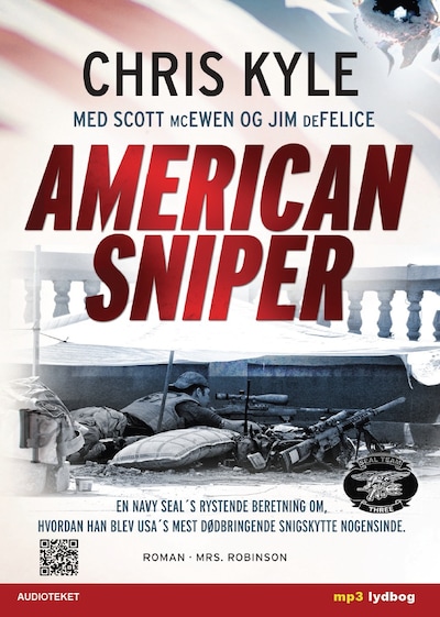 American Sniper – omslag til lydbogen af Chris Kyle