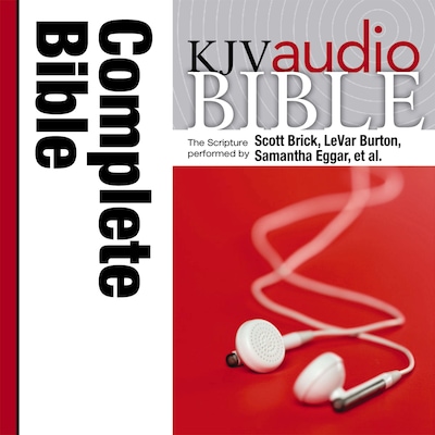 Pure Voice Audio Bible - King James Version, KJV: Complete Bible – omslag til lydbogen af Thomas Nelson