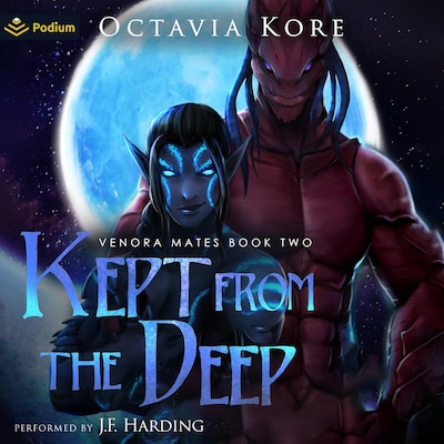 Kept from the Deep – omslag til lydbogen af Octavia Kore