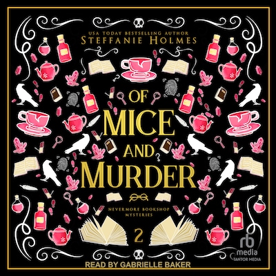 Of Mice and Murder – omslag til lydbogen af Steffanie Holmes