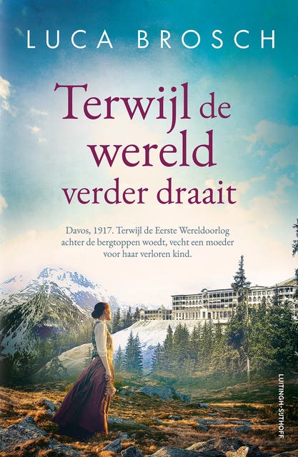 Terwijl de wereld verder draait – omslag van het luisterboek van Luca Brosch