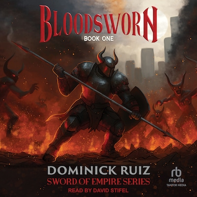 Bloodsworn – omslag til lydbogen af Dominick Ruiz