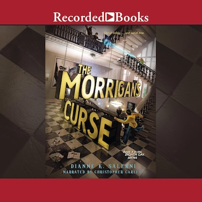 The Morrigan's Curse – omslag til lydbogen af Dianne K. Salerni