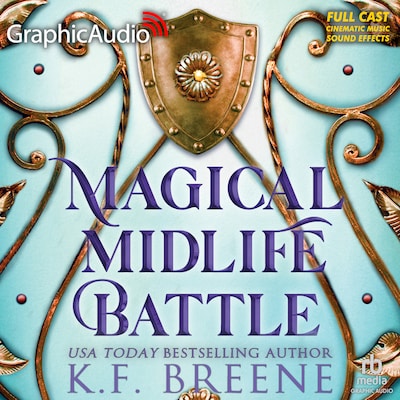 Magical Midlife Battle [Dramatized Adaptation] – omslag til lydbogen af K.F. Breene