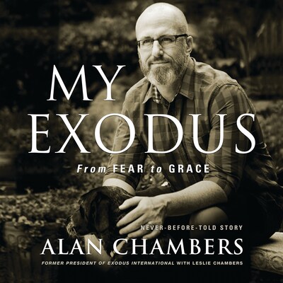 My Exodus – omslag van het luisterboek van Alan Chambers