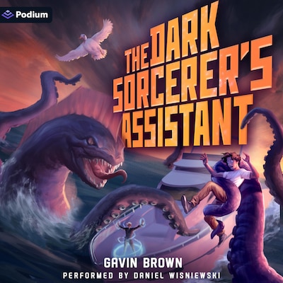 The Dark Sorcerer's Assistant: A Humorous Urban Fantasy – omslag til lydbogen af Gavin Brown