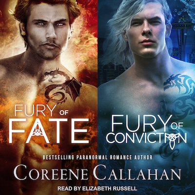 Fury of Fate & Fury of Conviction – omslag til lydbogen af Coreene Callahan
