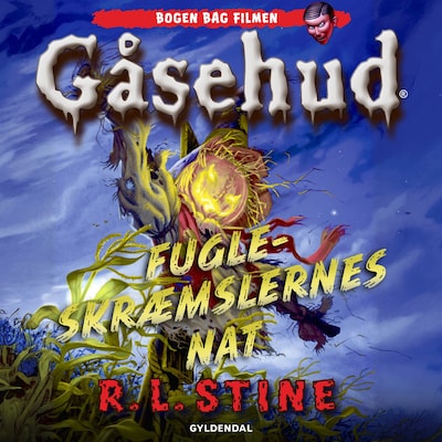 Gåsehud - Fugleskræmslernes nat – omslag til lydbogen af R.L. Stine