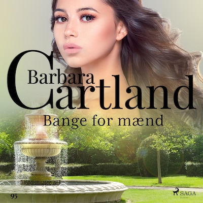 Bange for mænd – omslag til lydbogen af Barbara Cartland