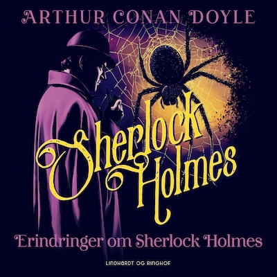 Erindringer om Sherlock Holmes – omslag til lydbogen af Arthur Conan Doyle