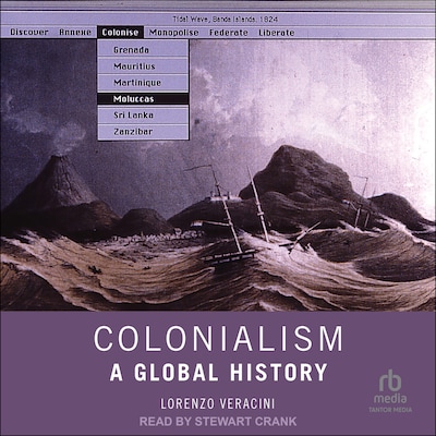 Colonialism – omslag til lydbogen af Lorenzo Veracini