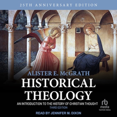 Historical Theology – omslag til lydbogen af Alister E. McGrath