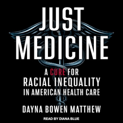 Just Medicine – omslag til lydbogen af Dayna Bowen Matthew