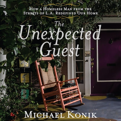 The Unexpected Guest – omslag til lydbogen af Michael Konik