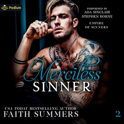 Merciless Sinner – omslag til lydbogen af Faith Summers