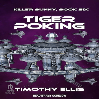 Tiger Poking – omslag til lydbogen af Timothy Ellis
