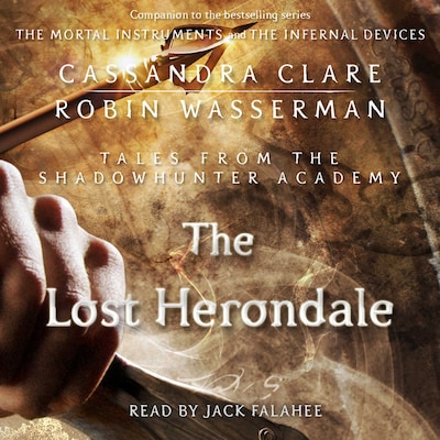 The Lost Herondale – omslag til lydbogen af Cassandra Clare, Robin Wasserman