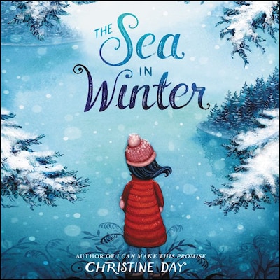 The Sea in Winter – omslag til lydbogen af Christine Day