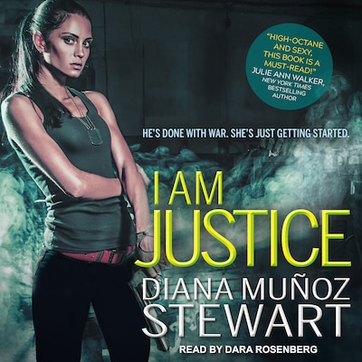 I Am Justice – omslag til lydbogen af Diana Munoz Stewart