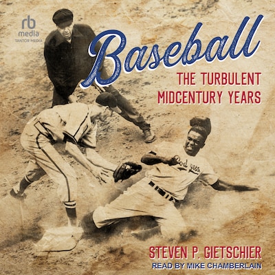 Baseball – omslag til lydbogen af Steven P. Gietschier