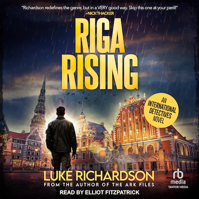 Riga Rising – omslag til lydbogen af Luke Richardson