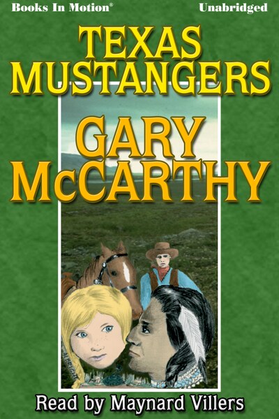 Texas Mustangers – omslag til lydbogen af Gary McCarthy