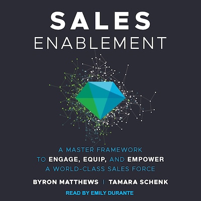 Sales Enablement – omslag til lydbogen af Byron Matthews, Tamara Schenk