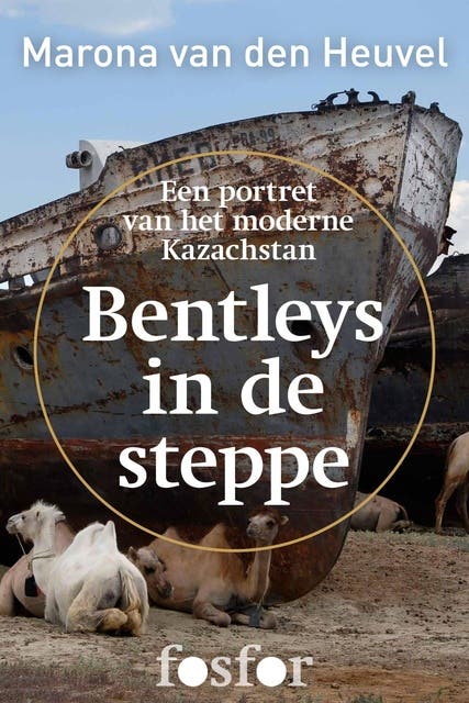 Bentleys in de steppe: een portret van het moderne Kazachstan – omslag van het luisterboek van Marona van den Heuvel