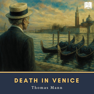 Death in Venice – omslag til lydbogen af Thomas Mann