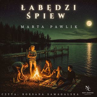 Łabędzi śpiew – okładka audiobooka, autor Marta Pawlik