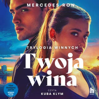 Twoja wina – okładka audiobooka, autor Mercedes Ron