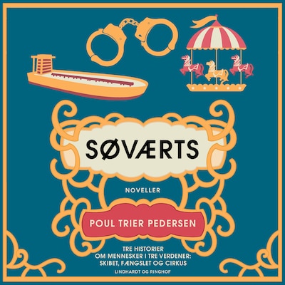 Søværts – omslag til lydbogen af Poul Trier Pedersen