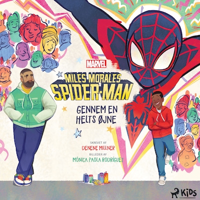 Miles Morales Spider–man – Gennem en helts øjne – omslag til lydbogen af Marvel