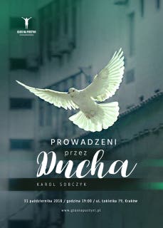 Prowadzeni przez Ducha – okładka audiobooka, autor Karol Sobczyk