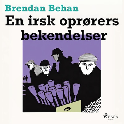 En irsk oprørers bekendelser – omslag til lydbogen af Brendan Behan