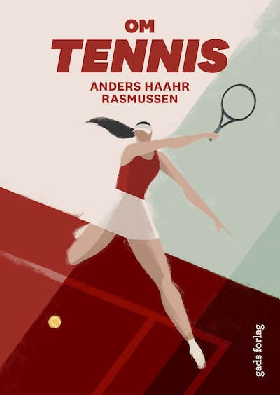 Om tennis – omslag til lydbogen af Anders Haahr Rasmussen