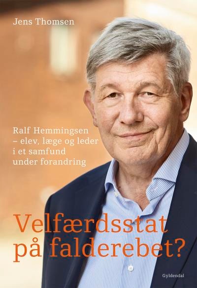 Velfærdsstat på falderebet? – omslag til lydbogen af Jens Thomsen